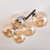 CHEHALIS Ceiling Light Amber, 5-light sources