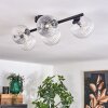 CHEHALIS Ceiling Light - glass clear, 5-light sources
