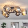 CHEHALIS Ceiling Light Smoke-coloured, 6-light sources