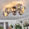 CHEHALIS Ceiling Light Smoke-coloured, 6-light sources