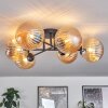 CHEHALIS Ceiling Light Amber, 6-light sources