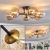CHEHALIS Ceiling Light gold, black, 6-light sources