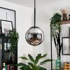 GASTOR Pendant Light - glass Smoke-coloured, 1-light source