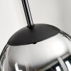 GASTOR Pendant Light - glass Smoke-coloured, 1-light source
