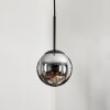 GASTOR Pendant Light - glass Smoke-coloured, 1-light source