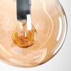 GASTOR Pendant Light - glass Amber, 1-light source