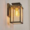 TIEVA Outdoor Wall Light brown, gold, black, 1-light source