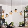 AZURARA Pendant Light black, 4-light sources