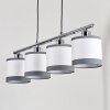 LOHOBE Pendant Light chrome, black, 4-light sources