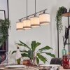 LOHOBE Pendant Light chrome, black, 4-light sources