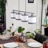 LOHOBE Pendant Light chrome, black, 4-light sources
