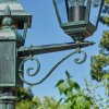 NAOFE Lamp Post green, black, 3-light sources