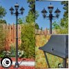 NAOFE Lamp Post black, 3-light sources