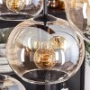 APEDO Pendant Light - glass Amber, clear, 6-light sources