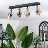 LETEQUE Ceiling Light black, 4-light sources
