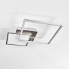 WIMMARP Ceiling Light LED chrome, matt nickel, 1-light source