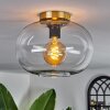 APEDO Ceiling Light - glass brass, 1-light source