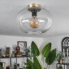 APEDO Ceiling Light - glass brass, 1-light source
