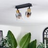 LETEQUE Ceiling Light black, 2-light sources