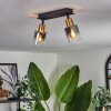 LETEQUE Ceiling Light black, 2-light sources