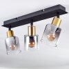 LETEQUE Ceiling Light black, 3-light sources