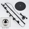 REMAISNIL Floor Lamp Smoke-coloured, 6-light sources