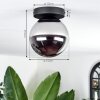 GASTOR Ceiling Light - glass chrome, Smoke-coloured, 1-light source