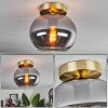 APEDO Ceiling Light - glass brass, 1-light source