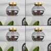 APEDO Ceiling Light - glass brass, 1-light source