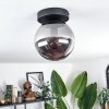 GASTOR Ceiling Light - glass Smoke-coloured, 1-light source