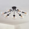 GASTOR Ceiling Light - glass clear, 7-light sources