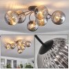CHEHALIS Ceiling Light Smoke-coloured, 6-light sources