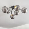 CHEHALIS Ceiling Light gold, black, 6-light sources
