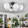 CHEHALIS Ceiling Light white, 6-light sources