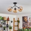 GASTOR Ceiling Light - glass Amber, 3-light sources