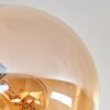 GASTOR Ceiling Light - glass Amber, 3-light sources