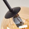 GASTOR Ceiling Light - glass Amber, 5-light sources