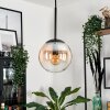 GASTOR Pendant Light - glass Amber, clear, 1-light source