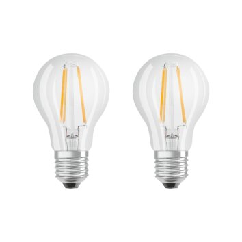 Osram LED E27 6 Watt 2700 Kelvin 806 Lumen Set of 2