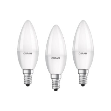 Osram LED E14 5,7 Watt 2700 Kelvin 470 Lumen Set of 3