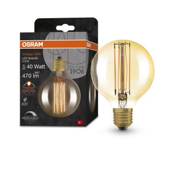 OSRAM Vintage 1906® LED E27 5.8 Watt 2200 Kelvin 470 Lumen