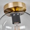 APEDO Ceiling Light - glass brass, 1-light source