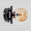 CHEHALIS Wall Light - glass Amber, 1-light source