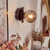 CHEHALIS Wall Light - glass Smoke-coloured, 1-light source