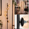 REMAISNIL Floor Lamp - glass black, 6-light sources