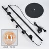REMAISNIL Floor Lamp - glass black, 6-light sources