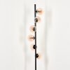 REMAISNIL Floor Lamp - glass black, 6-light sources