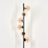 REMAISNIL Floor Lamp - glass black, 6-light sources
