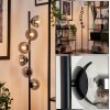 REMAISNIL Floor Lamp - glass black, 6-light sources