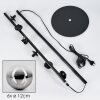 REMAISNIL Floor Lamp - glass black, 6-light sources